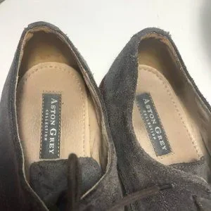 Aston Grey | Shoes | Aston Grey Suede Gray Men Shoes | Poshmark